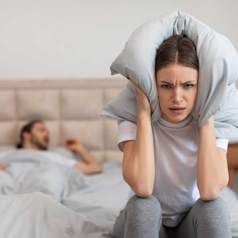 Schnarchen und Atemaussetzer